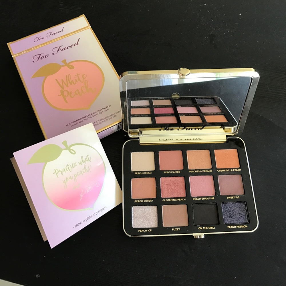 Brand new Too Faced White Peach Palette